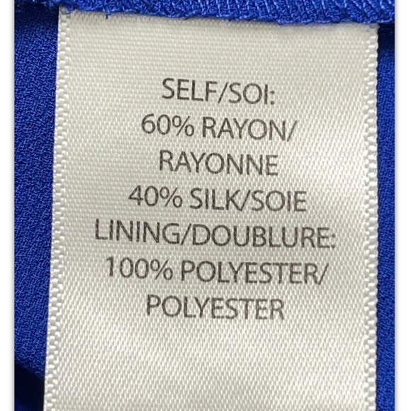 TANYA TAYLOR Janelle blue floral silk tiered burnout maxi dress - Picture 10 of 10